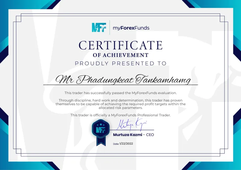 MFF Certificate